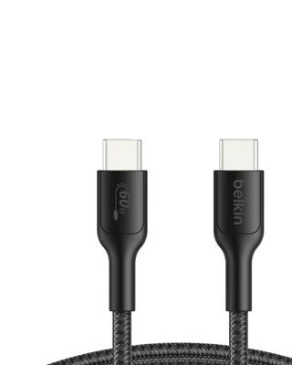 Belkin Gaming USB-C Cable, 60W, Black (ENA008FQ2MBK)