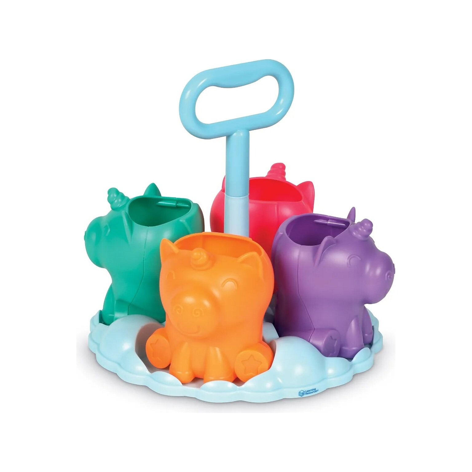 Learning Resources Create-a-Space Kiddy Center Unicorns Storage Caddy (LER3718)