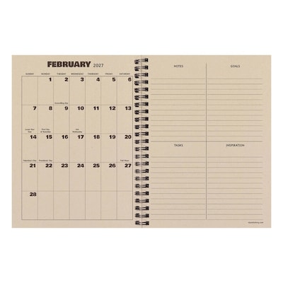 2027 TF Publishing Aztec 6.5 x 8  Weekly & Monthly Standard Planner, Paperboard Cover, Multicolored (27-9200)