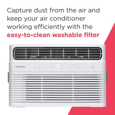 Frigidaire 114-Volt 10000 BTU Window Air Conditioner with Remote, WiFi Enabled, White (FHWW105WE1)