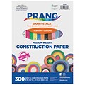 Prang Construction Paper, 11 Assorted Colors,  9 x 12, 300 Sheets (P6525)