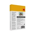 Kodak Snapshot Glossy Photo Paper, 4 x 6, 100 Sheets/Pack (41305)