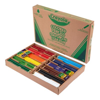 Crayola Colored Pencil Classpack, Assorted Colors, 252/Pack (BIN687506)