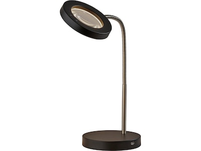 Simplee Adesso Holmes LED 3x Magnifier Desk Lamp (SL4924-01)