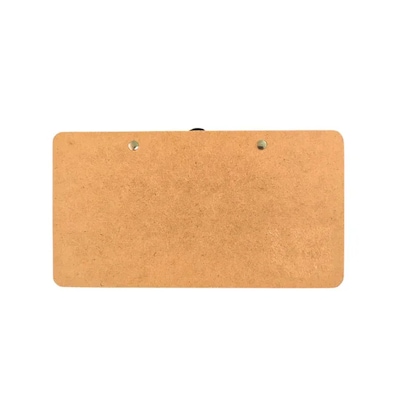 Officemate Receipt Clipboard, Landscape, Side Clip, 12pk (83158)