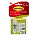 Command Small and Medium Picture Hanging Strips, White, 8 Medium and 4 Small Sets/Pack (17203-ES)