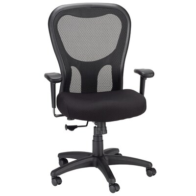 Tempur-Pedic Ergonomic Fabric/Mesh Swivel Task Chair, Black (TP9000-C-BLK)