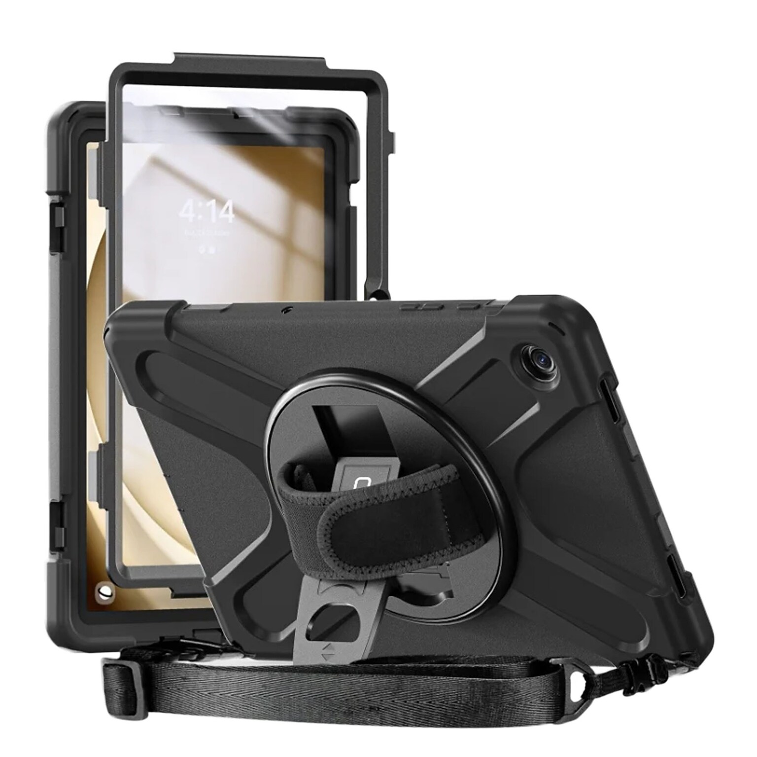CODi Rugged Case with Integrated Screen Protector for Samsung Galaxy Tab A9+, Black (C30705084IS)