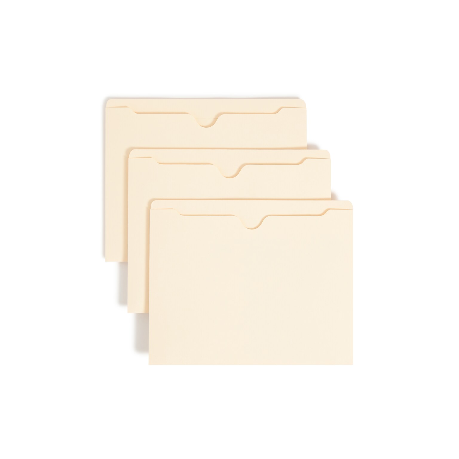 Smead Recycled Reinforced File Jacket, Letter Size, Manila, 100/Box (75500)