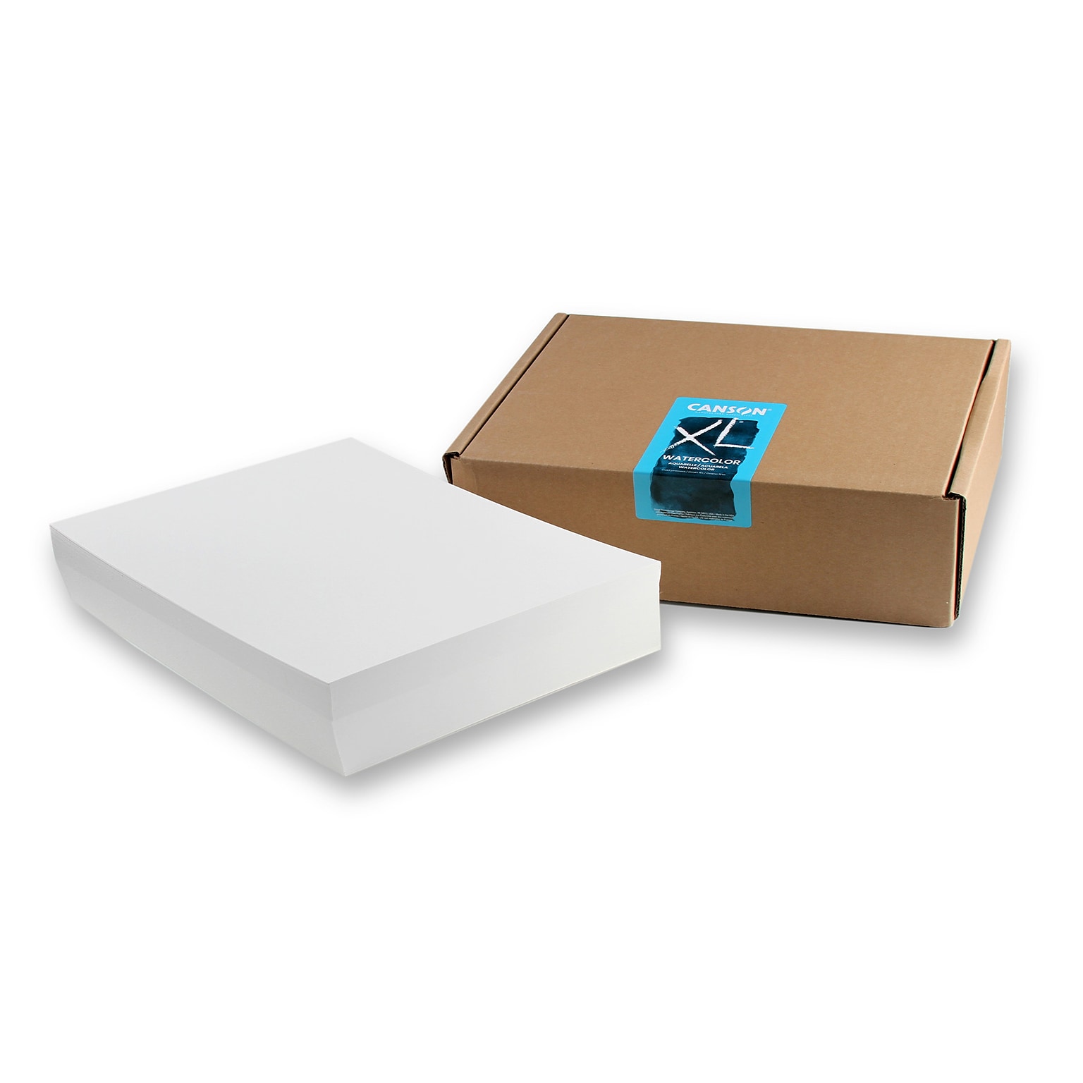 Canson XL Series Watercolor Paper, 9 x 12, White, 100 Sheets/Box (MCXC100511157)