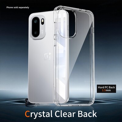 SaharaCase Venture Series Phone Case for OnePlus 15R, Shock Absorbing, Clear (CP01164)