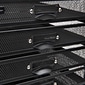 Mind Reader Network Collection 10-Drawer Metal Mesh Storage Organizer, Black (10CABMESH-BLK)