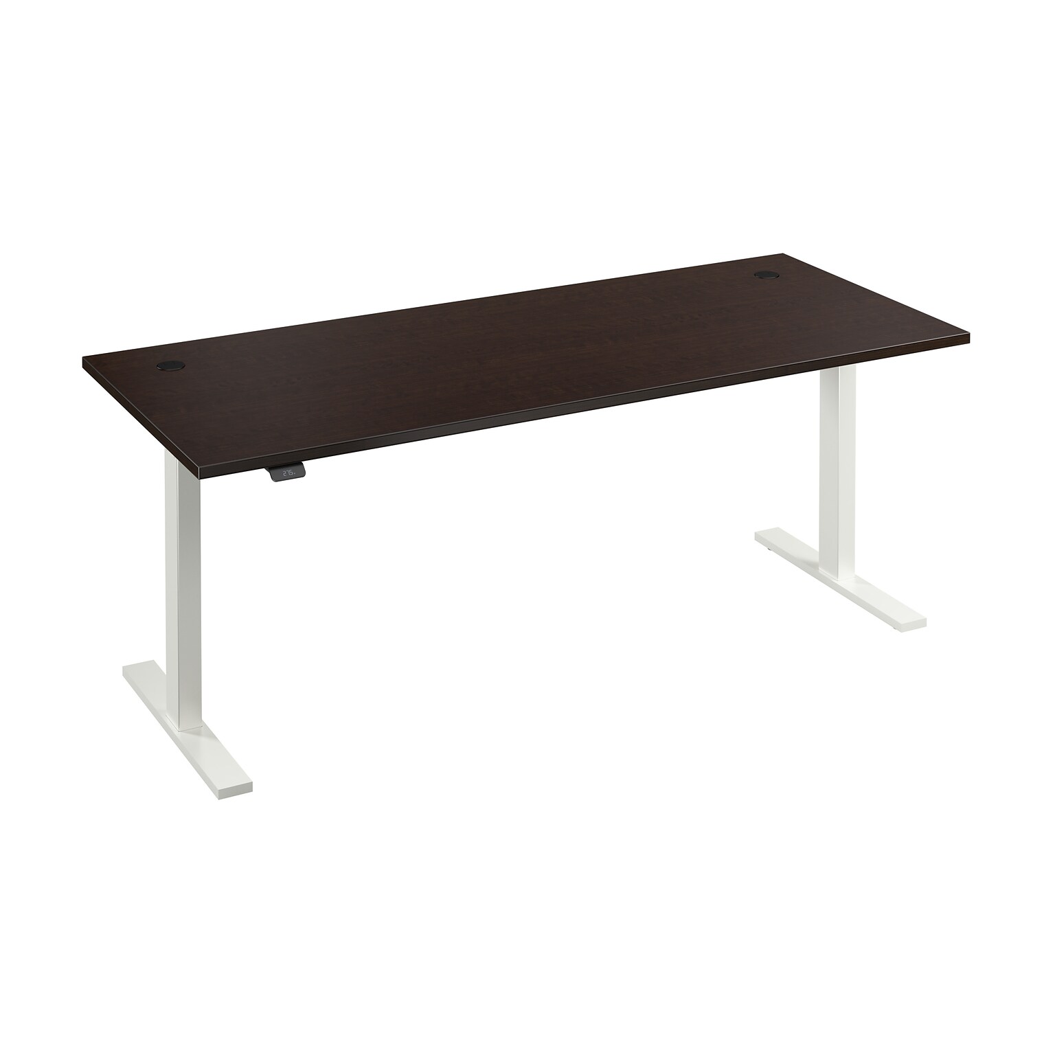 Bush Business Furniture Move 60 Series 72W Electric Adjustable Standing Desk, Mocha Cherry (M6S7230MRWK)
