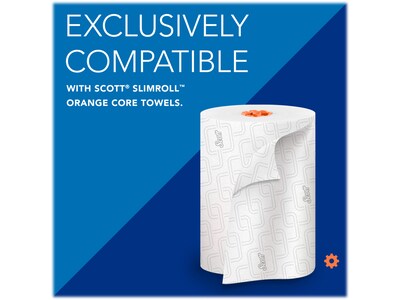 Scott Pro Slimroll Automatic Hardwound Paper Towel Dispenser, White (47259)