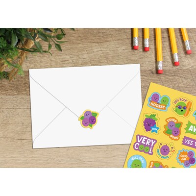 Teacher Created Resources Grape Smelly Stickers, Multicolored, 120/Pack, 6/Packs/Bundle (TCR9448-6)