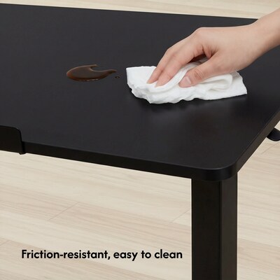 FlexiSpot H7 Pro Adjustable Side Table, 31.5" x 17.7", Black (H7B-PRO-3218)