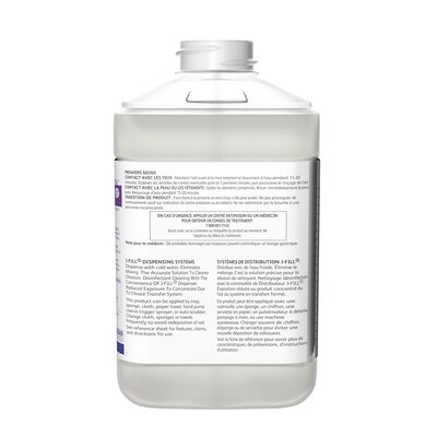 Oxivir Five 16 Disinfectant for Diversey J-Fill, 2.5 L / 2.64 U.S. Qt., 2/Carton (4963331)