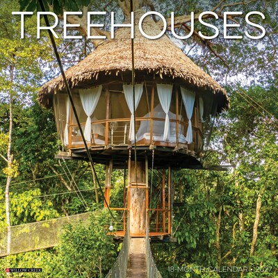 2027 Willow Creek Treehouses 12 x 12 Monthly Wall Calendar, Assorted Colors (62661)