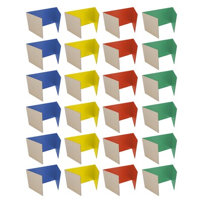Flipside 18" x 48" Privacy Shield, Assorted, 24/Pack