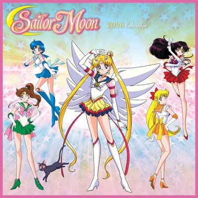 2026 BrownTrout Sailor Moon 12 x 12 Monthly Wall Calendar (9781645917205)