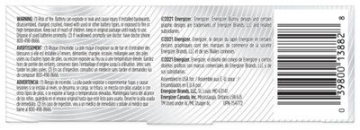 Energizer Industrial 123 Lithium Batteries, 12/Pack (ELN123-12)