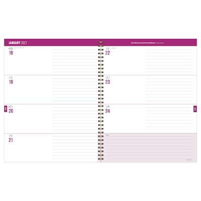 2026-2027 TF Publishing Statement Stripe 9" x 11" Academic Weekly & Monthly Planner, Paperboard Cover (AY27-9704)
