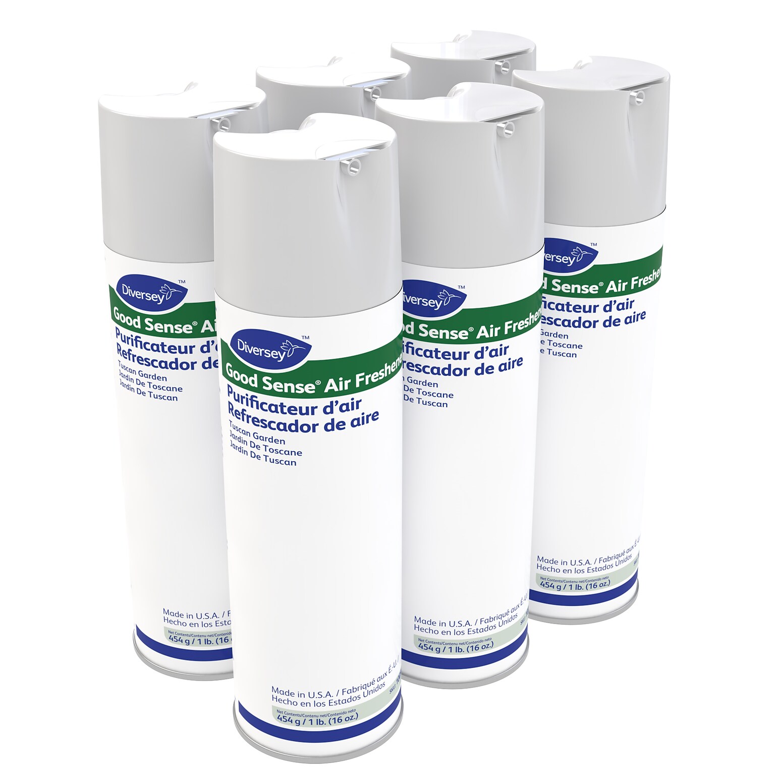 Good Sense Aerosol Air Freshener, Tuscan Garden Scent, 16 oz., 6/Carton (100949179)