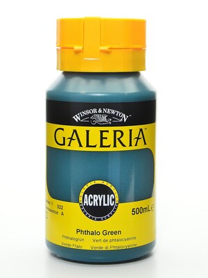Winsor  And  Newton Galeria Flow Formula Acrylic Colours Phthalo Green 500 Ml 522 (2150522)