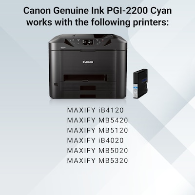 Canon PGI-2200 Cyan Standard Yield Ink Cartridge (9304B001)
