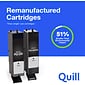 Quill Brand Remanufactured Black Standard Yield Ink Cartridge Replacement for Canon PG-245 (PG-245)
