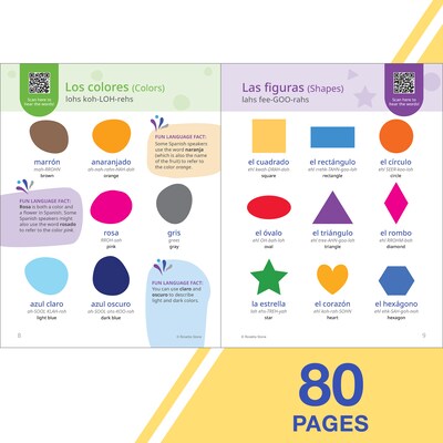 Rosetta Stone Paperback Spanish Picture Dictionary Resource Book (201148)