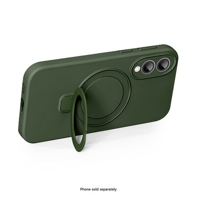 SaharaCase Venture Series MagSafe Phone Case for Samsung Galaxy S25 Edge, Shock Absorbing, Cactus Green (CP00832)