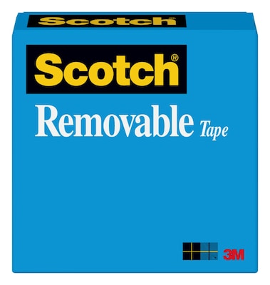 Scotch Invisible Clear Tape, 0.5 x 36 yds., 1 Core (811-121296)