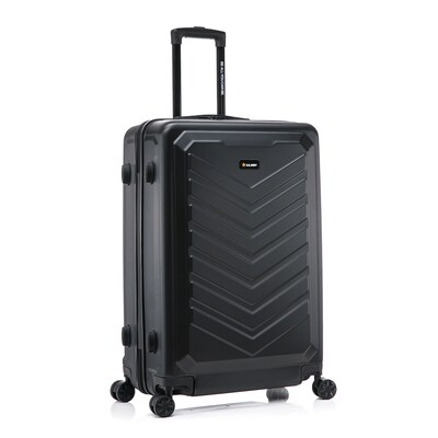 US Army FOX 28" Hardside Suitcase, 4-Wheeled Spinner, TSA Checkpoint Friendly, Black (USLFOX00L-BLK)