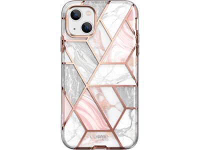 i-Blason Cosmo Marble Pink Case for iPhone 14 (iPhone2021/22-6.1-Cosmo-SP-Marble)