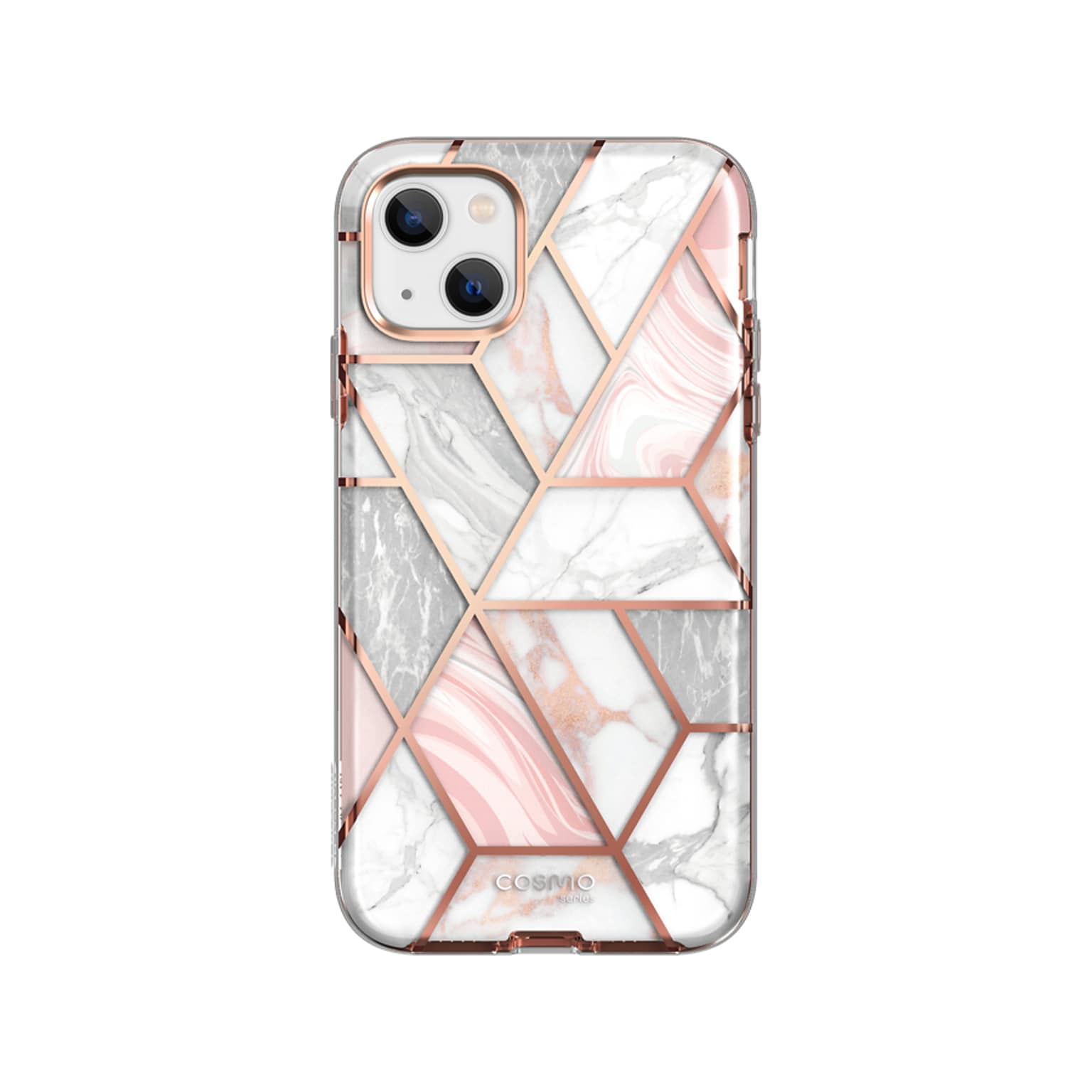 i-Blason Cosmo Marble Pink Case for iPhone 14 (iPhone2021/22-6.1-Cosmo-SP-Marble)