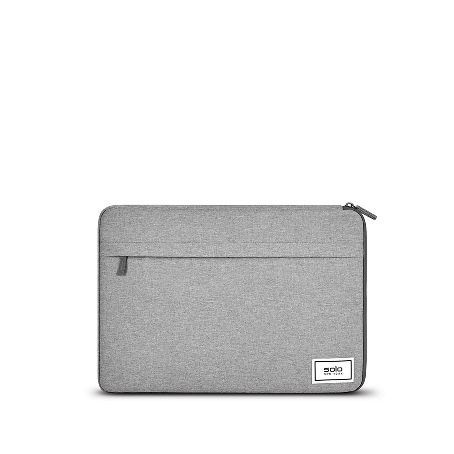 Solo New York Recycled Re:focus Polyester Laptop Sleeve for 13.3 Laptops, Gray (UBN113-10X)