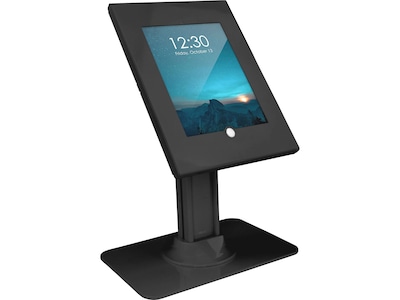 Mount-It! Adjustable Anti-Theft iPad Countertop Stand, Black (MI-3771B_G10)