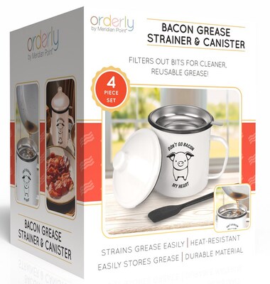 Bacon Grease Strainer & Canister