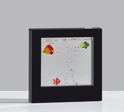 Simplee Adesso 9H LED Aquarium Motion Light Box, Black (SL3981-01)