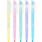 Pilot FriXion Light Pastel Erasable Highlighters, Chisel Tip, Assorted Ink, 5/Pack (46543)