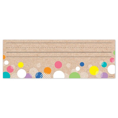 Creative Teaching Press Krafty Pop! Colorful Kraft Bubbles Name Plates, 36/Pack, 6 Packs (CTP10941-6