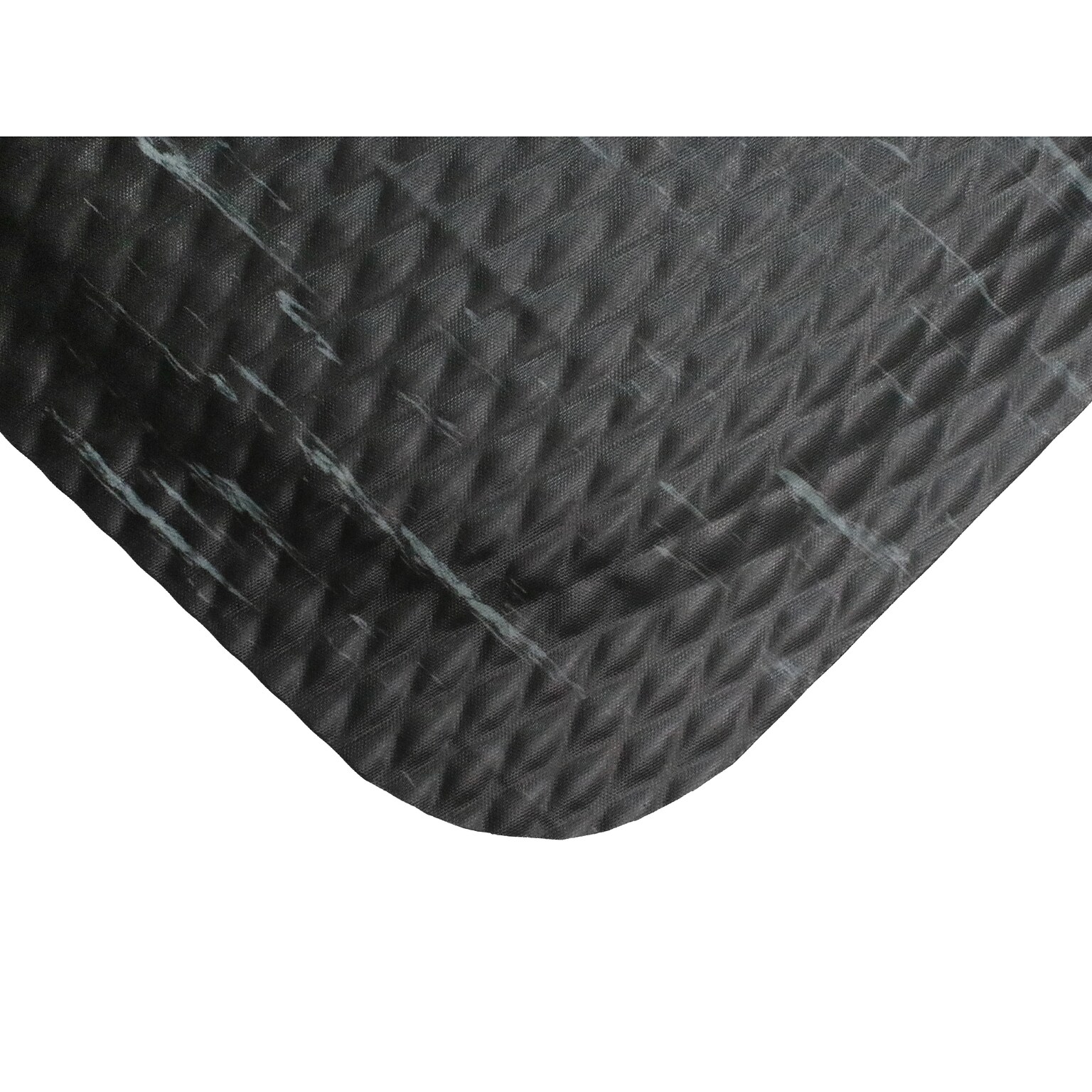 M + A Matting Hog Heaven Marble Max Anti-Fatigue Commercial Floor Mat, 3 x 13, Midnight Swirl (44910313100)