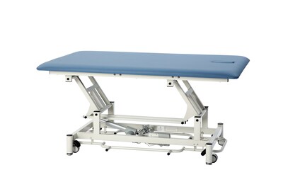 Viva Comfort Elite-Line Adjustable Exam Table with Side Rails, 550 lbs. Capacity, Blue (ADIME903-02-MK)