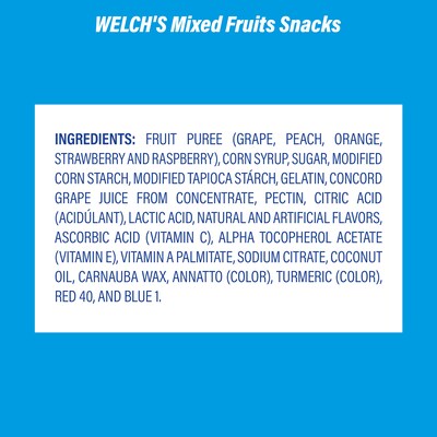 Doritos Nacho Cheese Tortilla Chips & Welch's Mixed Fruit Snacks, 2/Pack (600-04174)