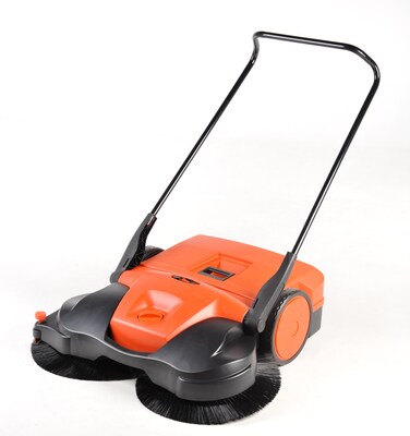 Bissell Commercial Triple Brush Push Power Sweeper, 38 Battery (BG697)