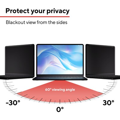 Staples TECH Anti-Glare Privacy Filter for 14 Laptop (16:9) (ST62131-CC)