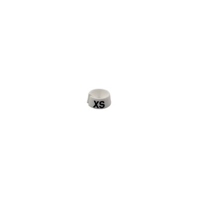 Nahanco Plastic Size Markers, White (SM25XSWB)