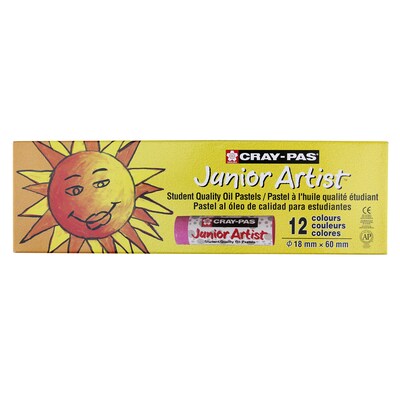 Sakura Cray-Pas Junior Artist, Chubbies, Assorted Colors, 12/Set, 2 Sets/Bundle (SAKXCJP12-2)