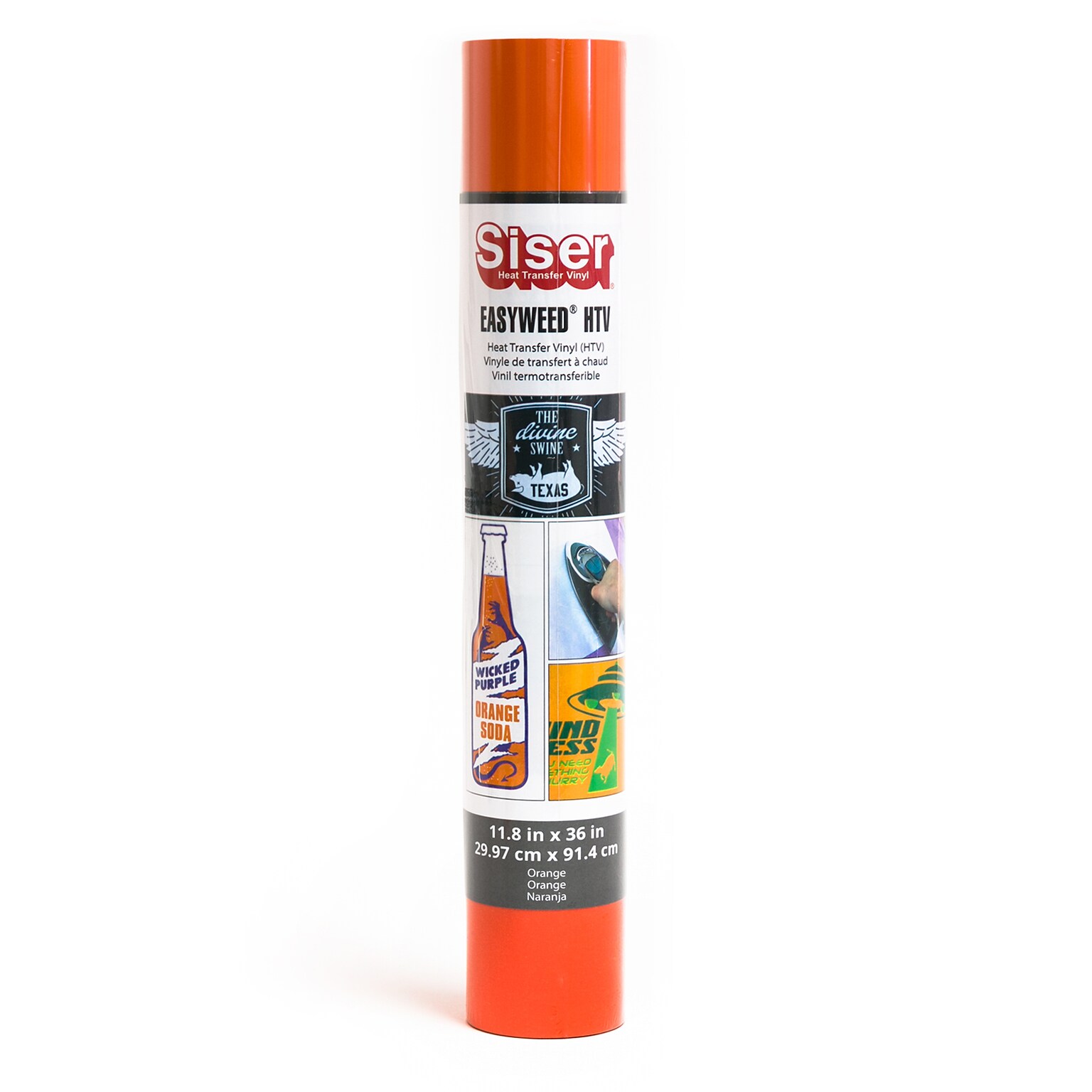 Siser Easyweed Die Cutting HTV Heat Transfer Vinyl, 36, Orange (SIRMIEW1183608)